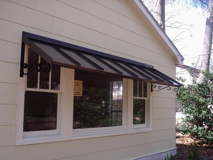 metal awnings