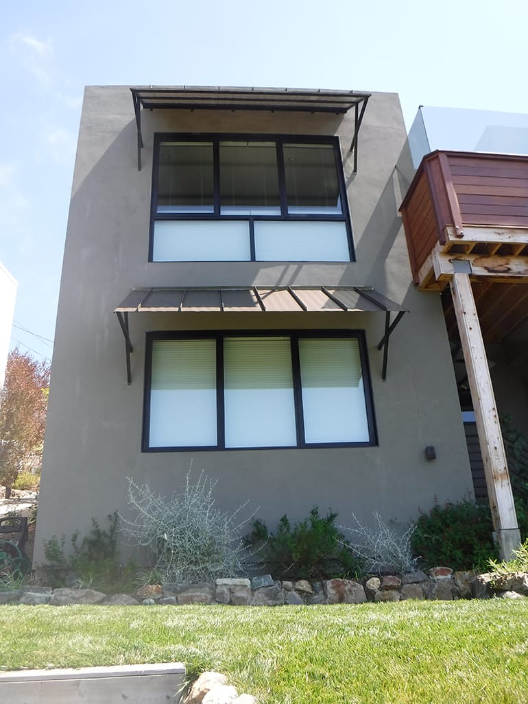 metal awnings