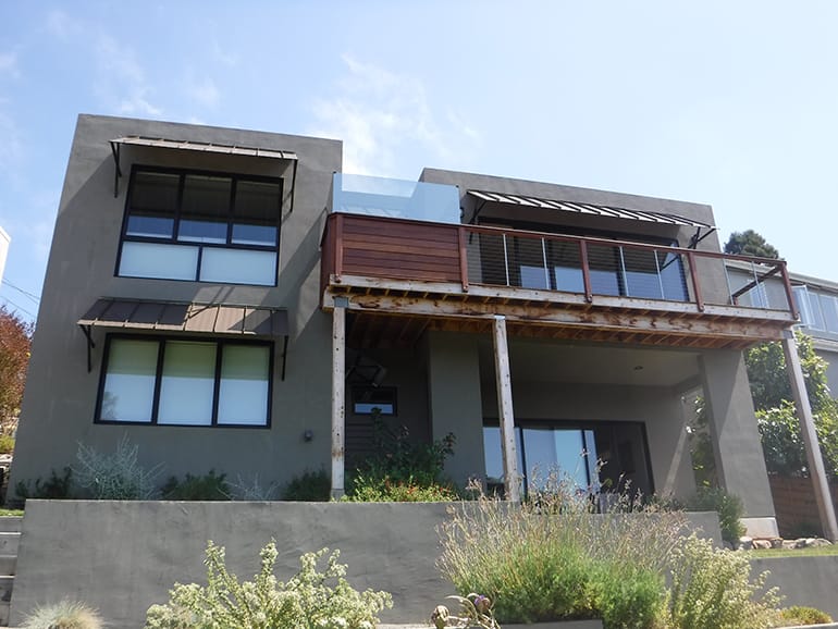 metal awnings