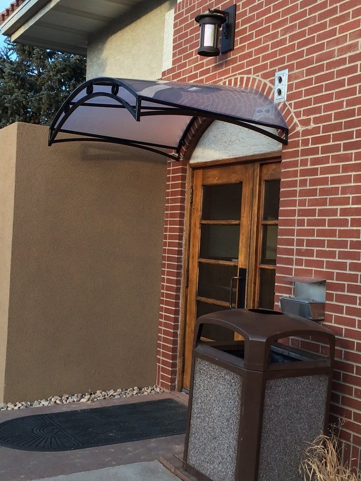 metal awnings