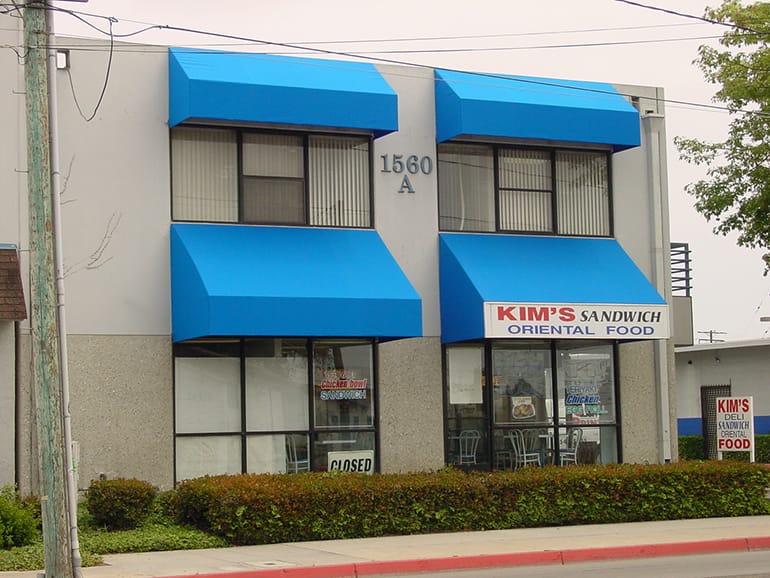 commercial awnings