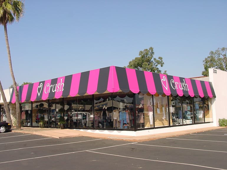 commercial awnings