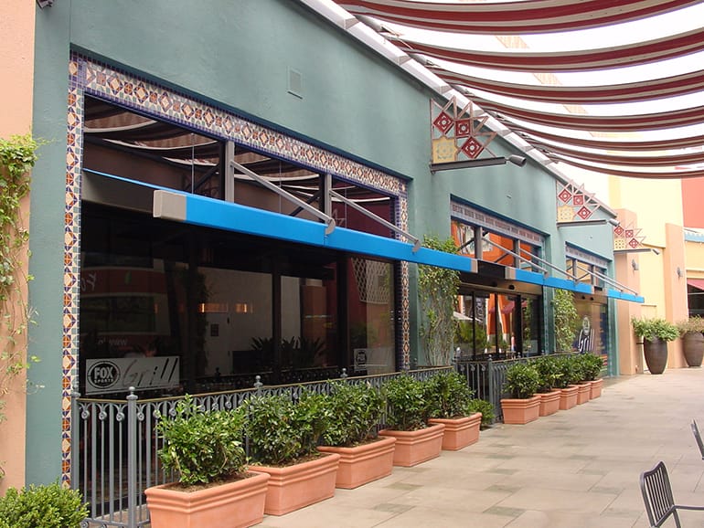 commercial awnings
