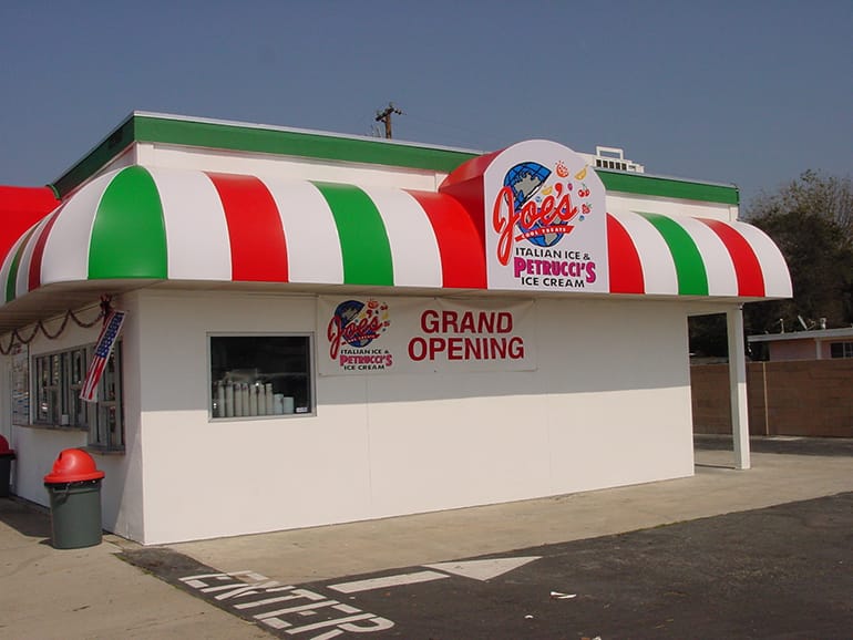 commercial awnings